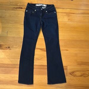 !it jeans Dark Blue Flare Jeans women’s 27”